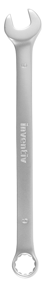 Clé mixte 9mm chrome vanadium - INVENTIV